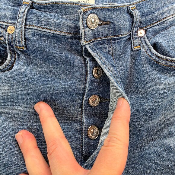 Citizens of Humanity Premium Vintage Denim Jeans Isola Cropped Kick Flare sz 29 - Picture 4 of 14